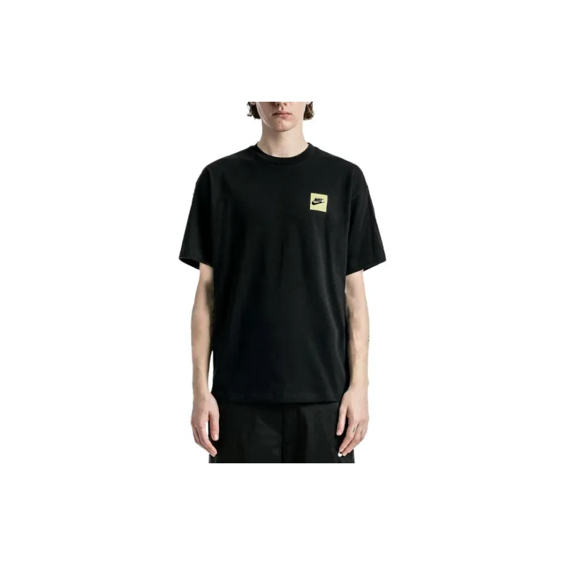 Nike T Shirts Men Black-4