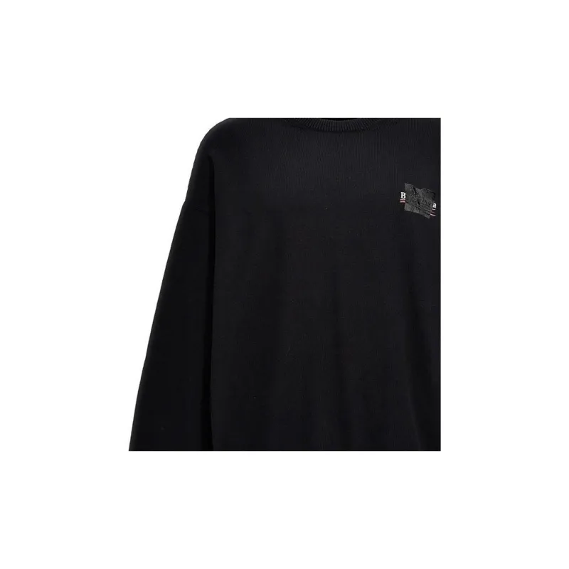 Balenciaga Sweater Regular Fit Men's Black-5