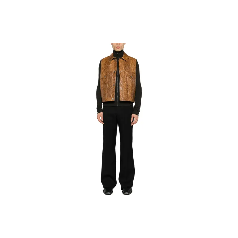 NANUSHKA Semi sheer Recycled Polyester Jacket-1