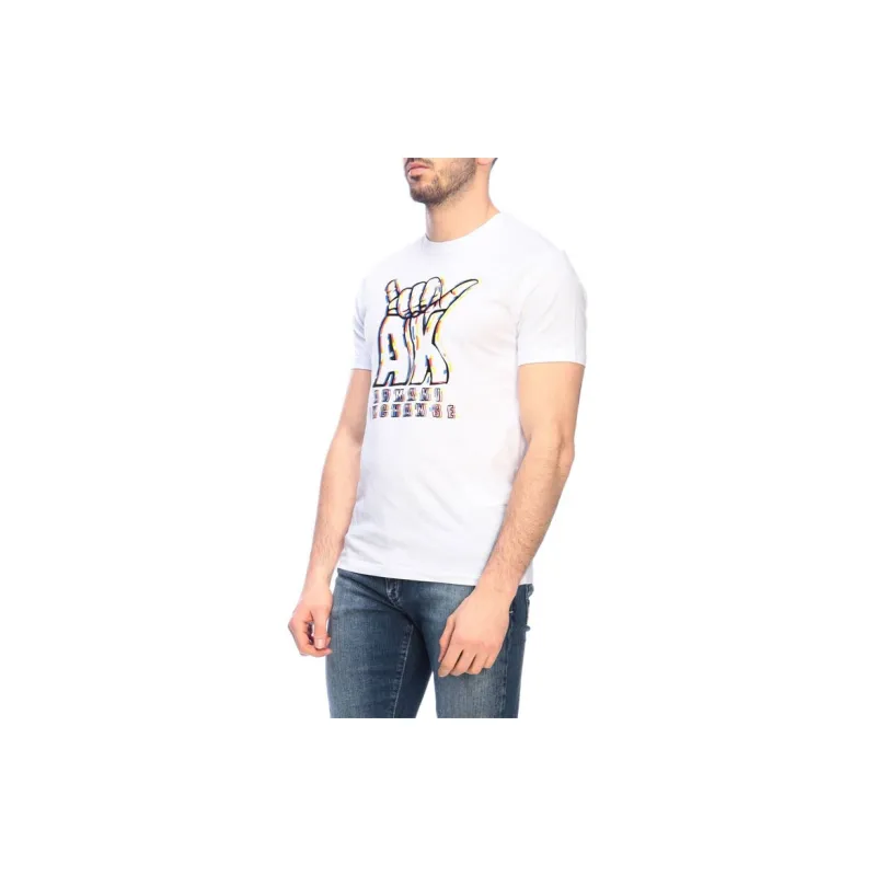 ARMANI EXCHANGE T Shirts Men White-5