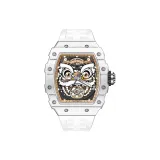 White Lion White Case White Strap