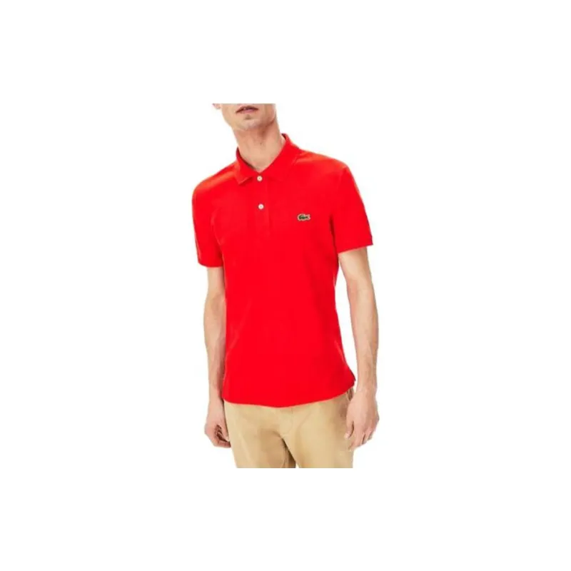 LACOSTE Polo Shirts Men Red-1