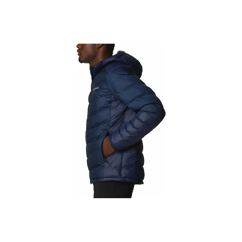 Columbia Labyrinth Loop Hooded Jacket Jacket Men's Marine Blue-3