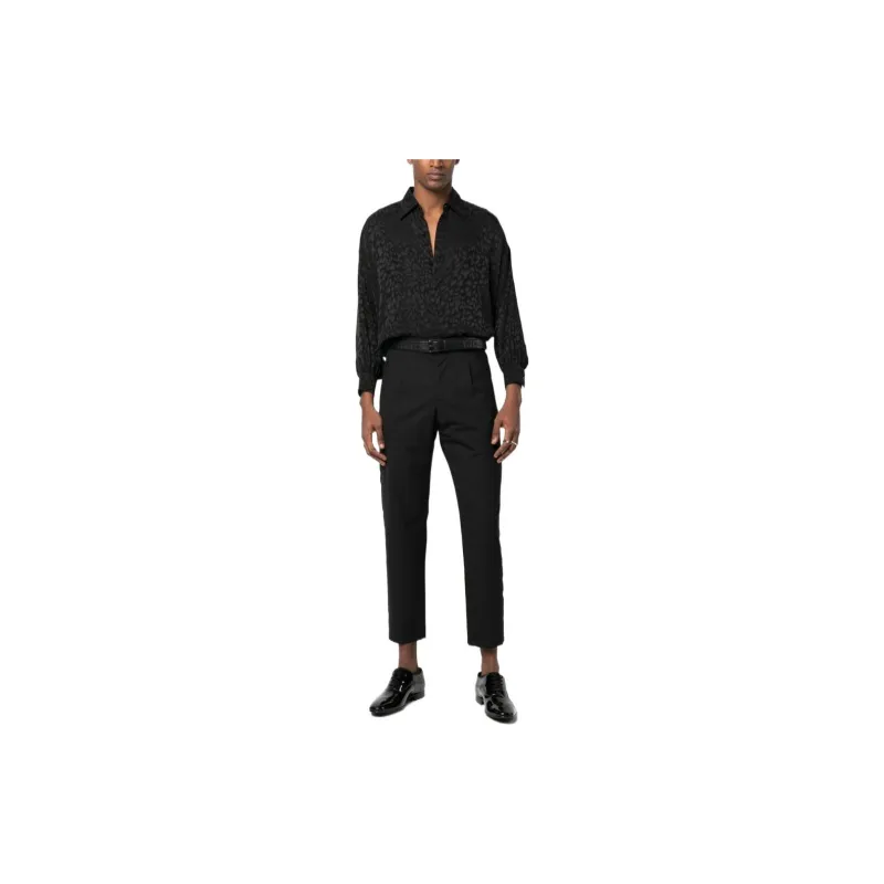 SAINT LAURENT SS23 Shirt Men's Black-1