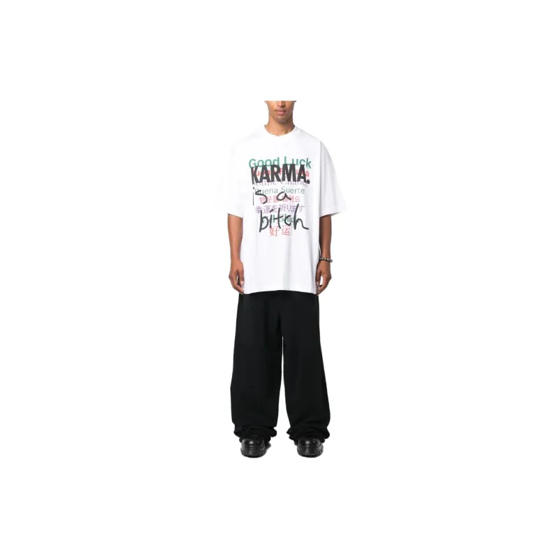 Vetements Good Luck Karma T-Shirt-1