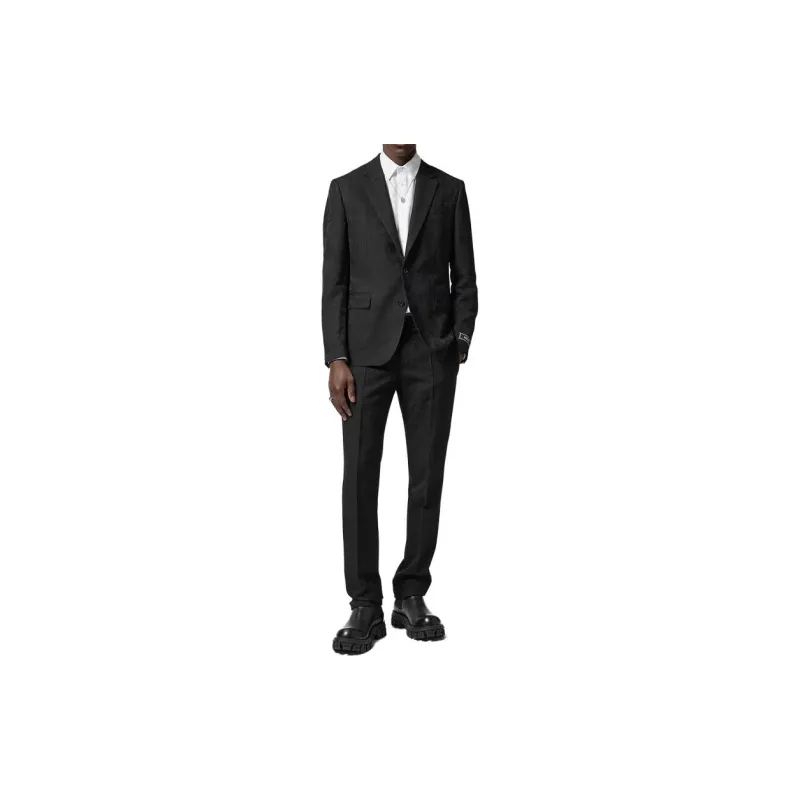 VERSACE Suit Trousers Men Black-2