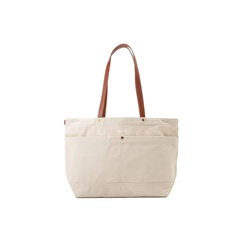 Levi's Cotton Tote Bag, Shopping Bag, Handbag Women's Cream