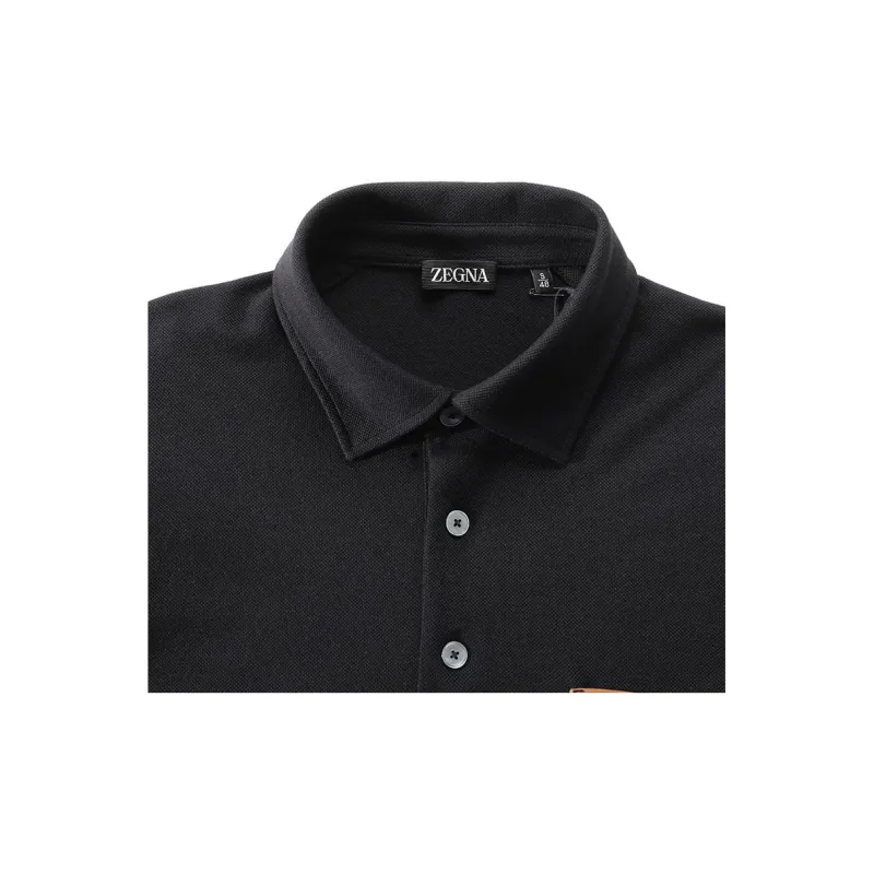 Ermenegildo Zegna Cotton Polo Shirt-8