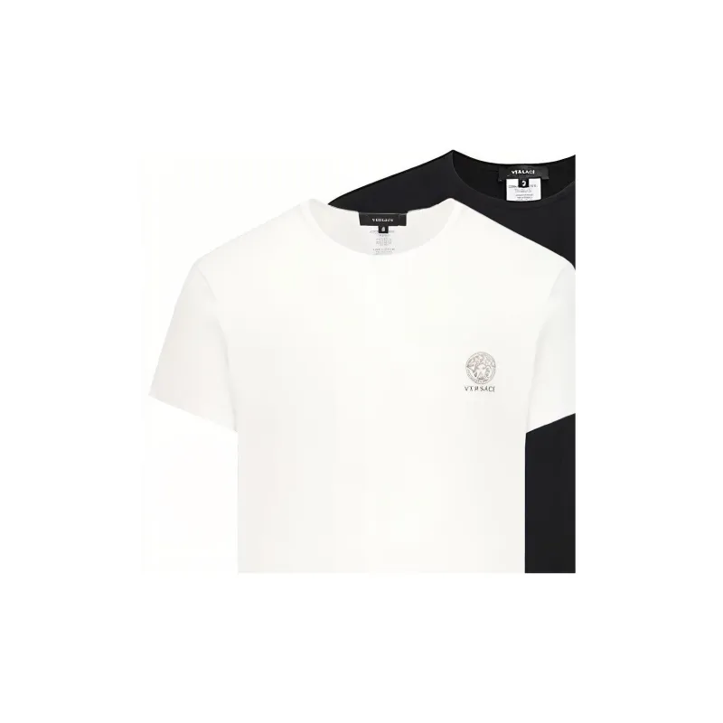 VERSACE 2 Pack Crewneck T Shirts-4