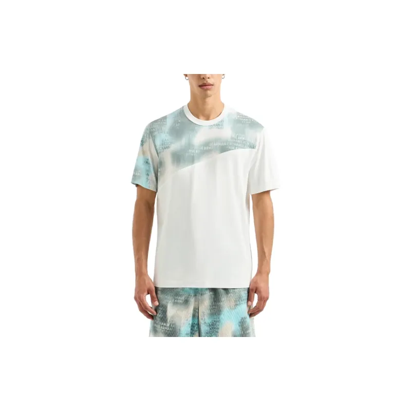 ARMANI EXCHANGE SS24 Drop Shoulder Sleeve T Shirt Men's-5