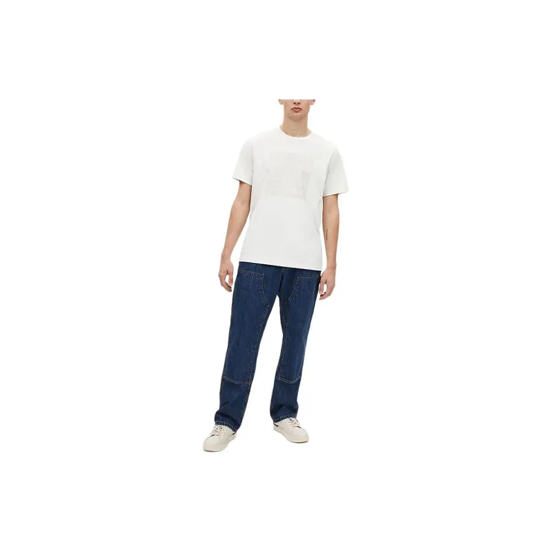 COACH SS24 T Shirt Men's Gray White-1