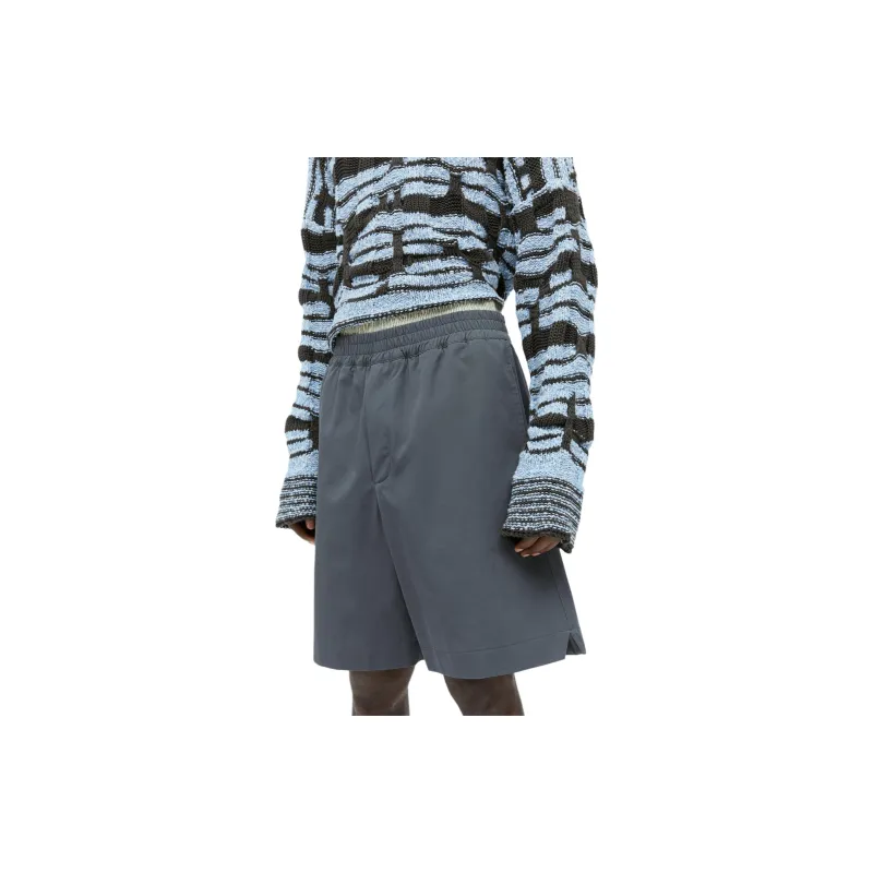 Bottega Veneta Layered Elastic Waistband Shorts-4