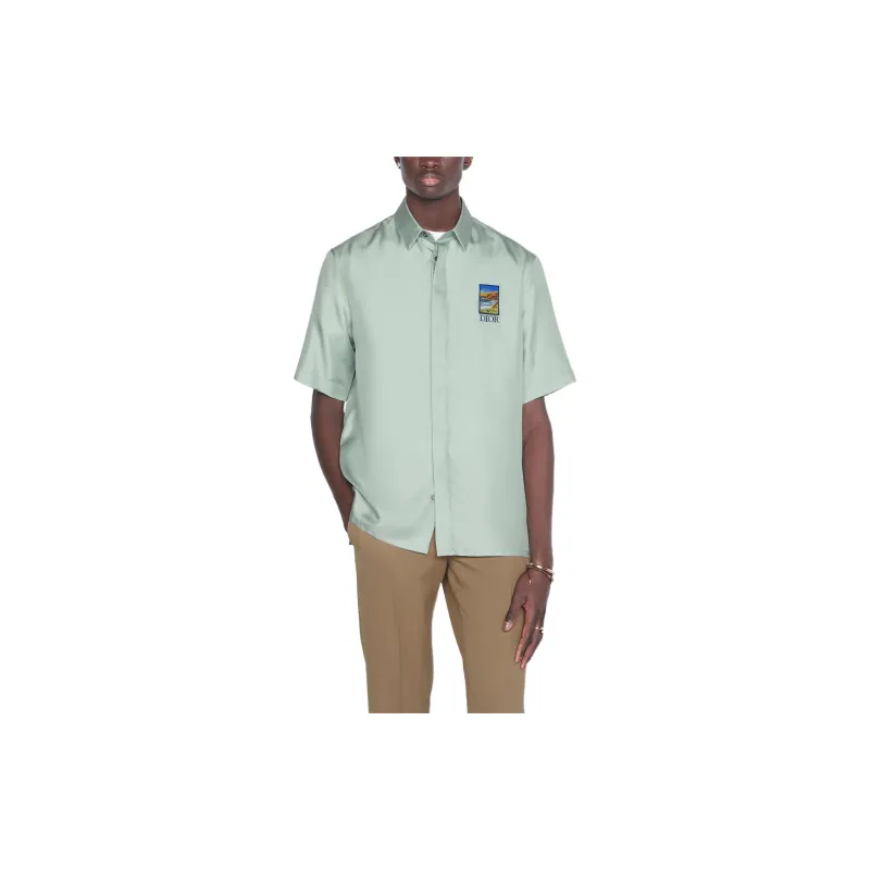 DIOR X Jack Kerouac 2010s Silk Shirt-2