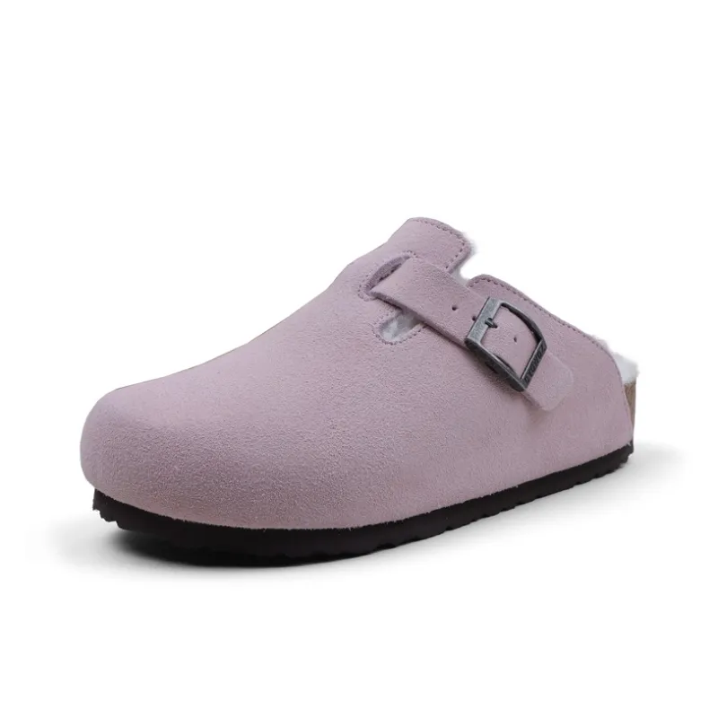 East Garden Works EVA Cork Sole Slip Resistant Abrasion Resistant Birkenstock Closed Toe Slippers Unisex-8