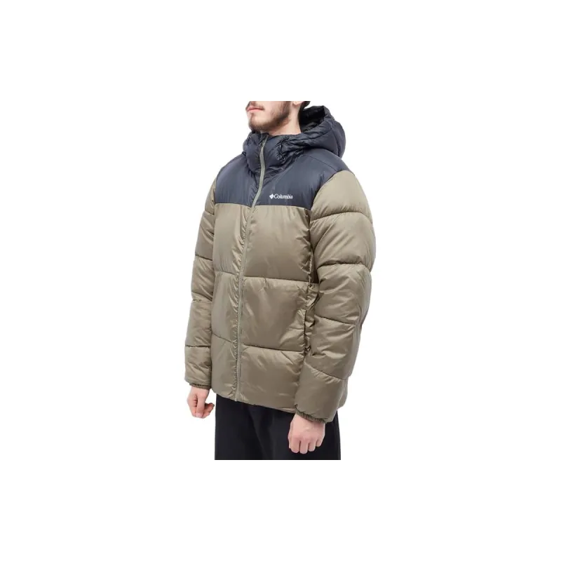 Columbia Down Jacket Men's Stone Green-2