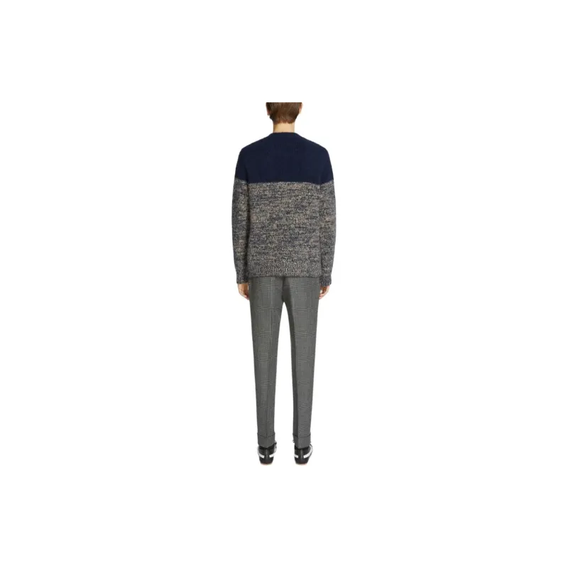 DRIES VAN NOTEN Wool Trousers-2