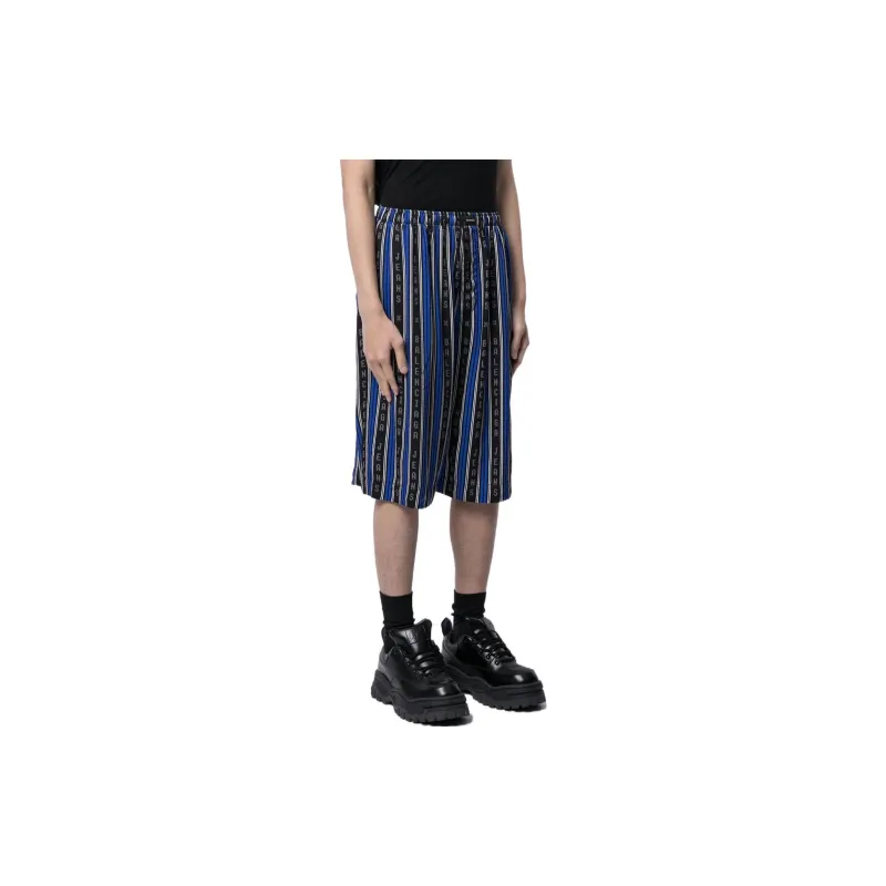 Balenciaga Casual Shorts Men Blue-3