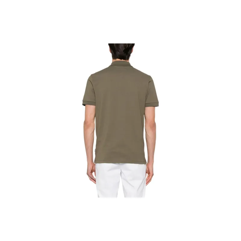 HUGO BOSS SS24 Polo Shirt Men's Olive Green-2