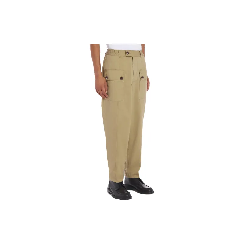 Maison Kitsune Barbour X Mk Cargo Trouser-4