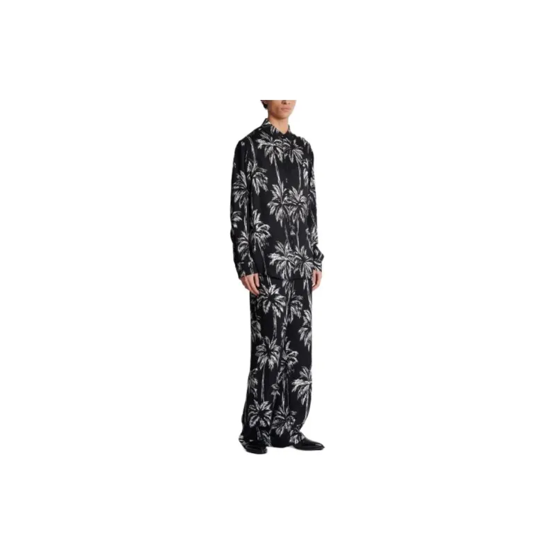 BALMAIN Floral Patterned Shirt-5
