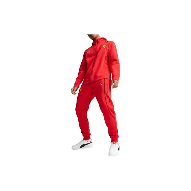 PUMA Scuderia Ferrari SS24 Jackets Coats Men's Red-4