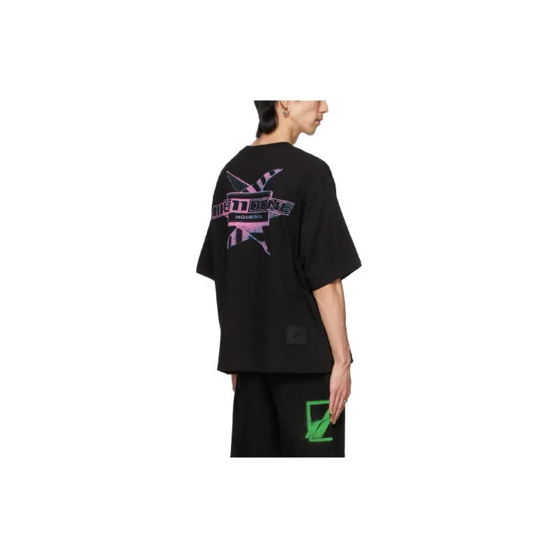 WE11DONE T Shirts Unisex Black-1