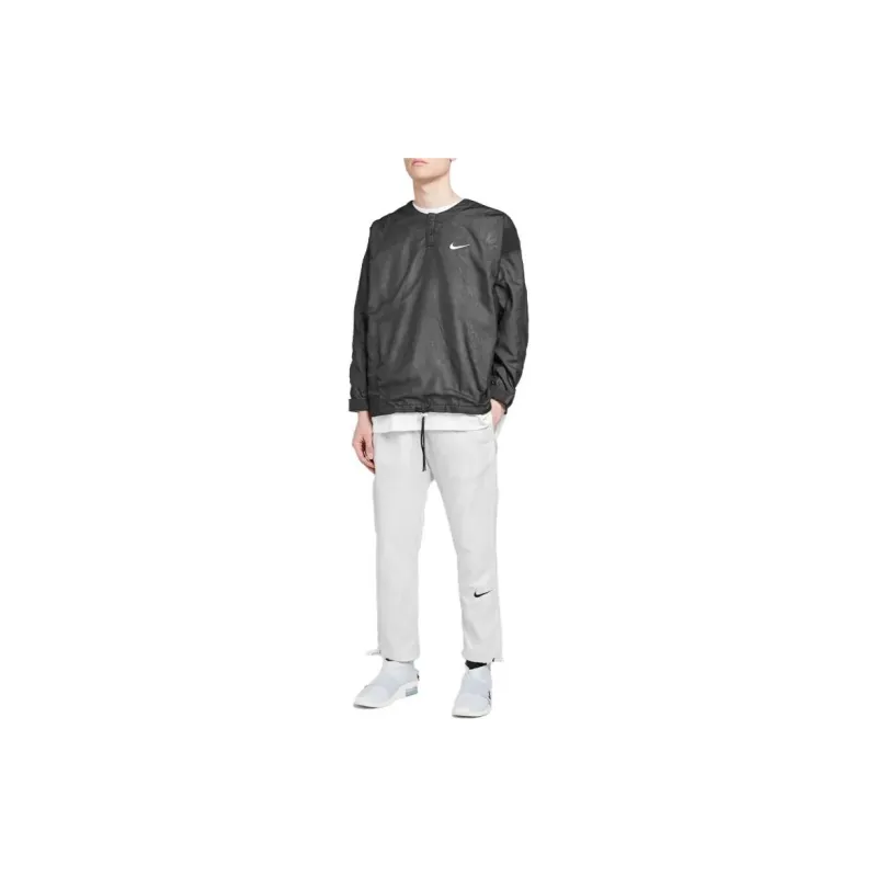 Nike X Fear Of God Long Sleeve Henley Top-4