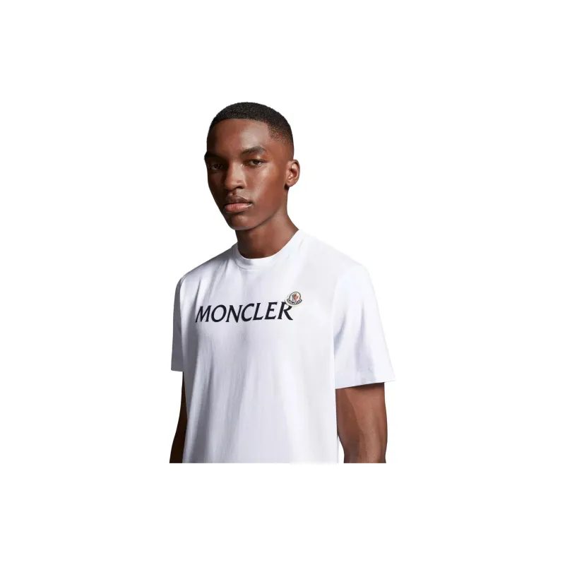 Moncler Logo print T shirt-3
