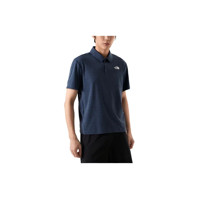 THE NORTH FACE Polo Shirt Men's Deep Sea Blue-3