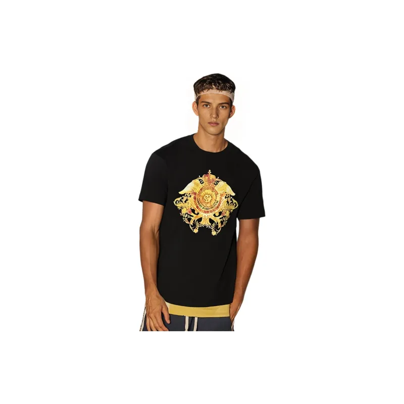 VERSACE JEANS COUTURE SS21 T Shirt Men's Black-4