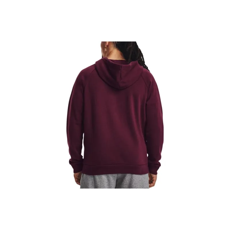 Under Armour Rival Fleece Jackets Men Red-3