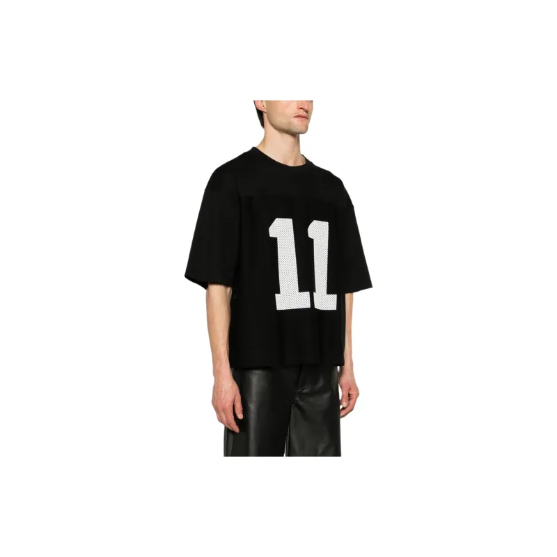 Lanvin Printed Baseball Tee-3