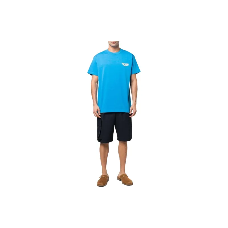 Jacquemus Le T shirt Vague Print Wave Logo T shirt-1