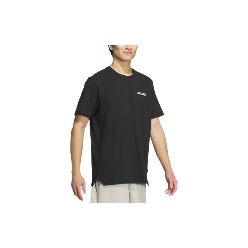 Adidas Short Sleeve Graphic T Shirt-1
