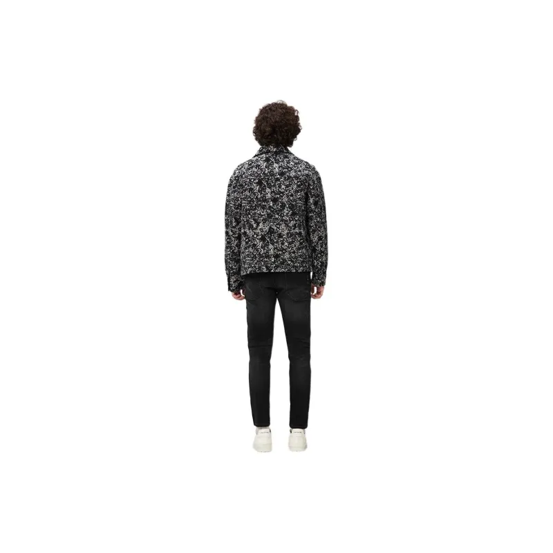 JOHN RICHMOND Jackets Coats Men's Soot Letters-2