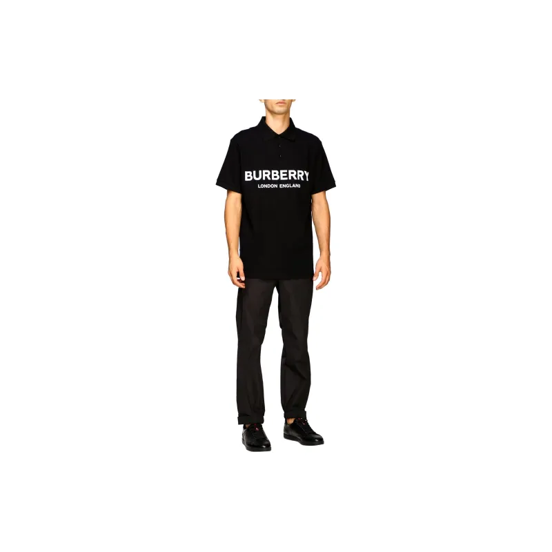 Burberry Polo Shirt Men's Black-1