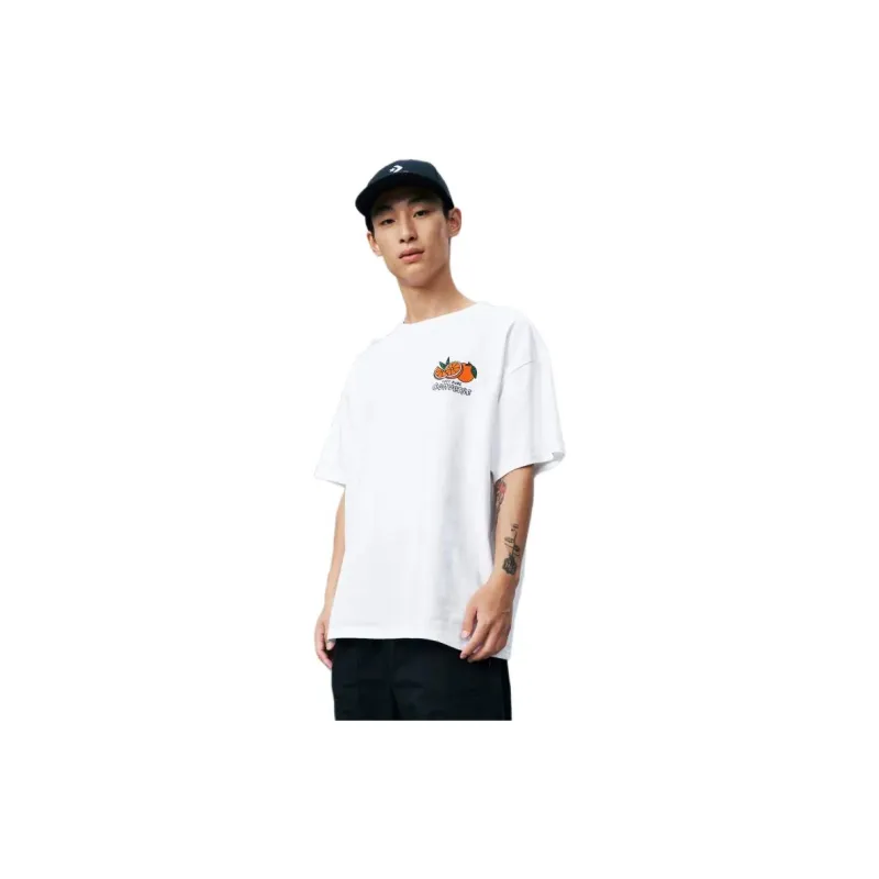 Converse T Shirts Men White-2