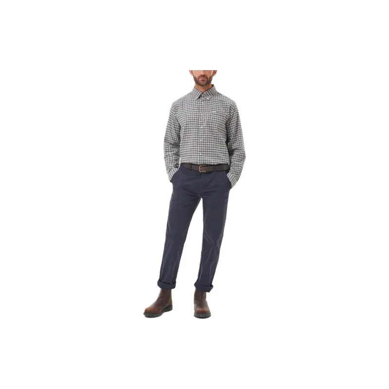 BARBOUR Tanlaw Regular Shirt Shirt Men's Classic White-1