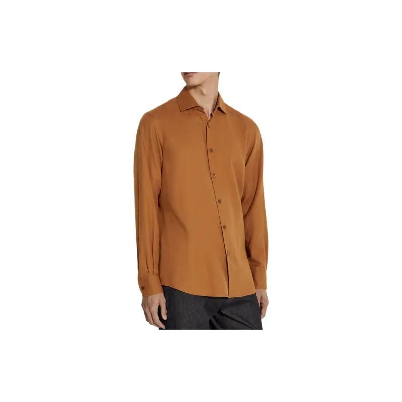 Ermenegildo Zegna Cashco Long Sleeved Shirt-2