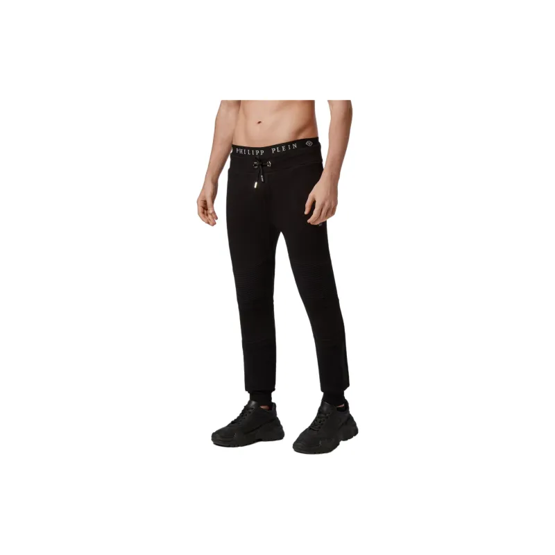PHILIPP PLEIN Jogging Trousers Casual Pants Men's Black-3