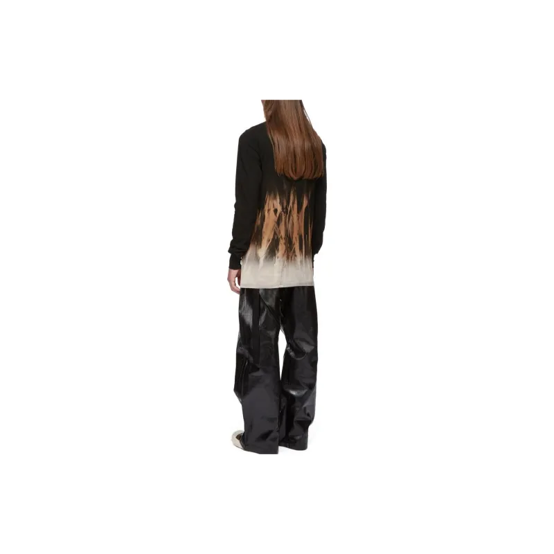 Rick Owens DRKSHDW Pattern Printed Long Sleeved T Shirt-3