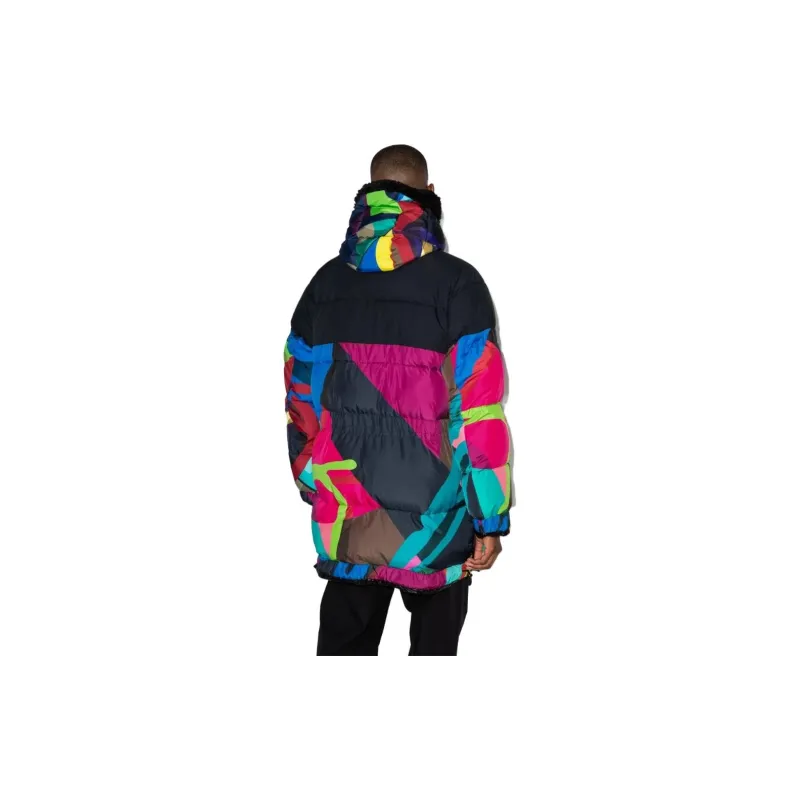 Sacai x KAWS Puffer Jacket Men's Multicolor-2