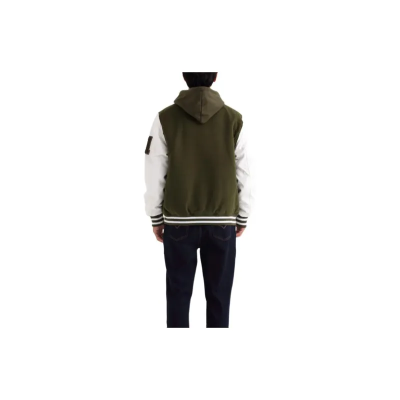 GUESS Baseball Jacket Unisex Green-1
