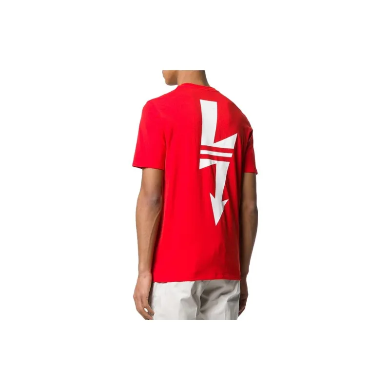 Neil Barrett T Shirts Men Red-3