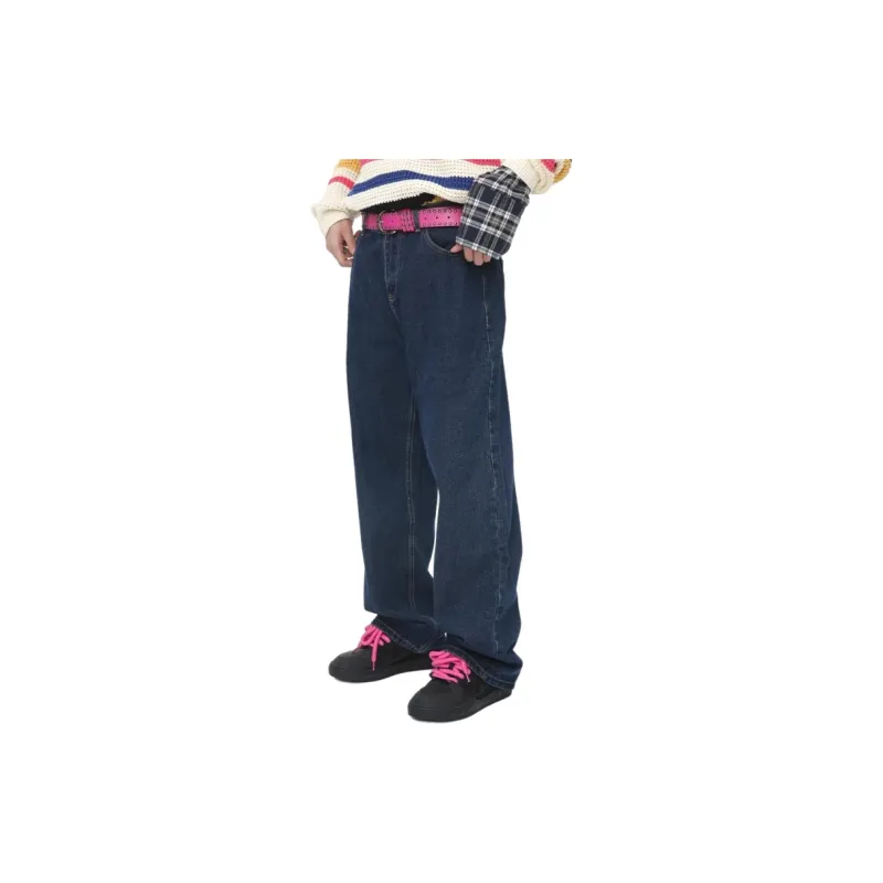 Voguo Relay Jeans Unisex Dark Blue-2