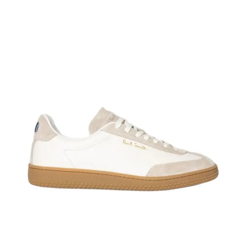Paul Smith Como Low Top Skateboard Shoes Men's White-1