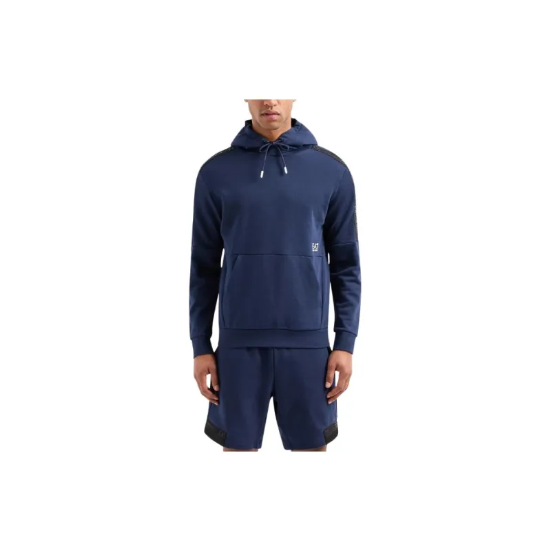 EMPORIO ARMANI EA7 SS24 Sweatshirt Men's Navy-2