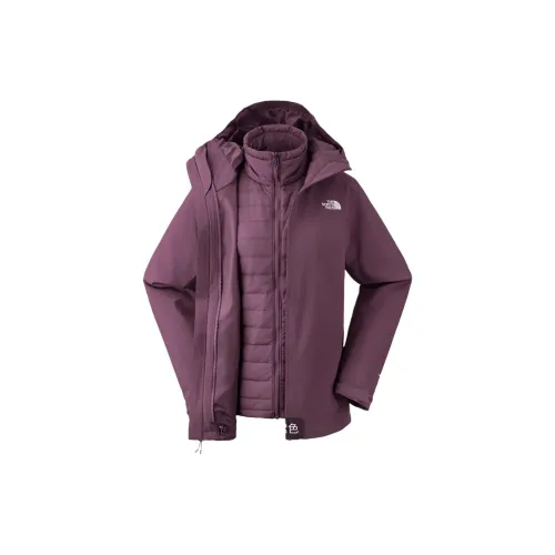 THE NORTH FACE City Outdoor Collection Windbreaker Jackets Women's Purple