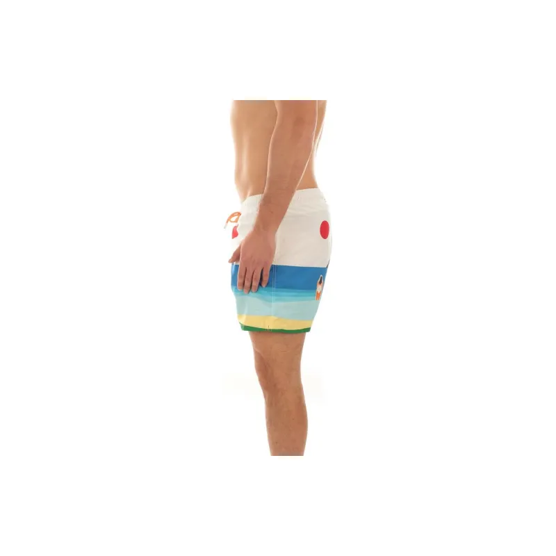 MC2 Saint Barth Gustavia Placed Swim Shorts-2