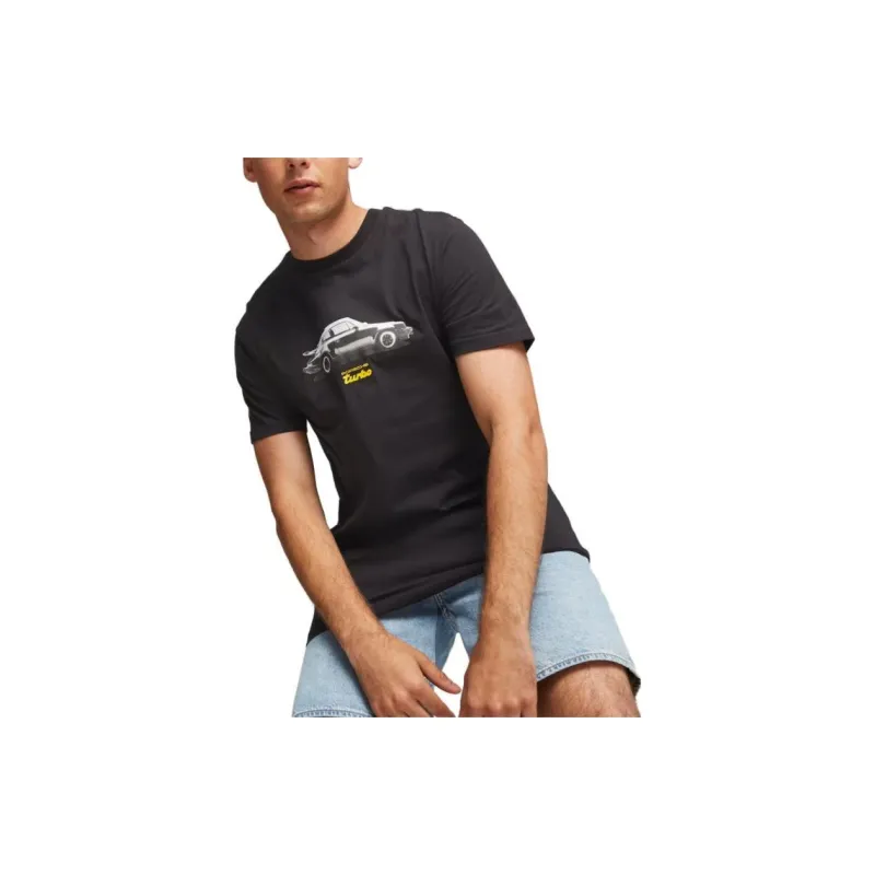 PUMA Porsche Legacy T Shirt Men's Black-3